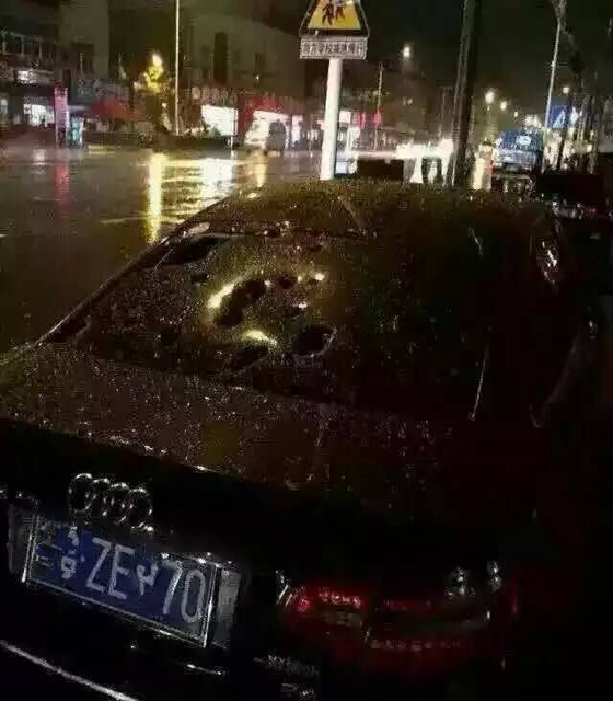 冰爆來襲，豪車遭殃，沒有停車棚怎么行？？？豪異遮陽,4000-121-696