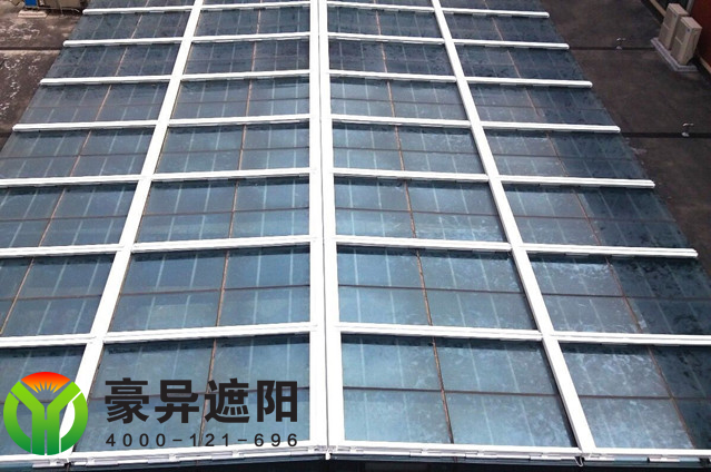 玻璃屋頂電動遮陽簾,豪異遮陽,4000-121-696